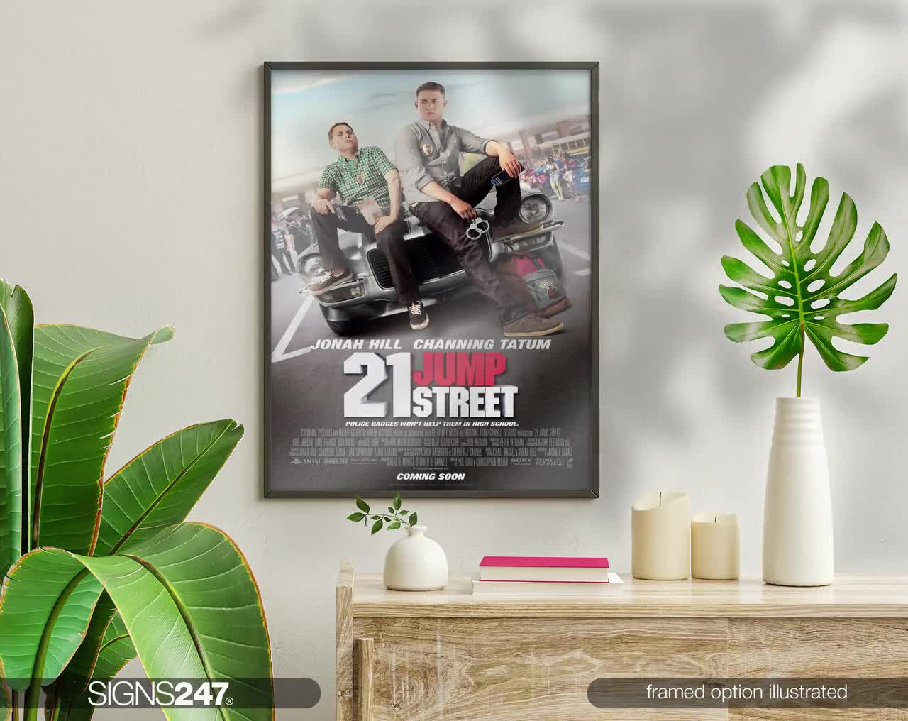 21 Jump Street Poster | Jonah Hill | Channing Tatum | Brie Larson